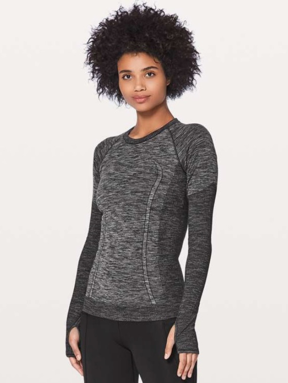 lululemon athletica Swiftly Wool Long Sleeve Knit Top